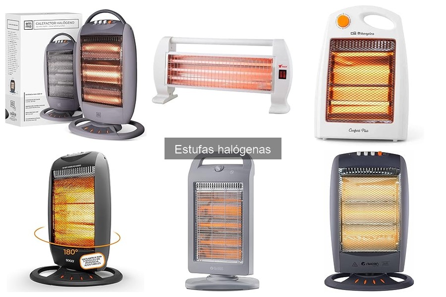 Precio promedio de estufas halógenas y mejores ofertas