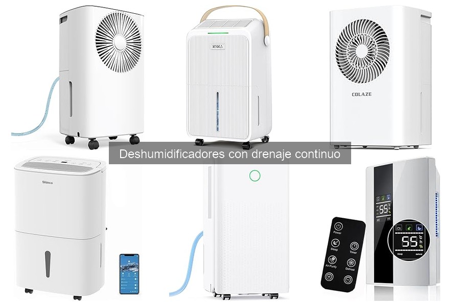 Precios de deshumidificadores con drenaje continuo en 2023