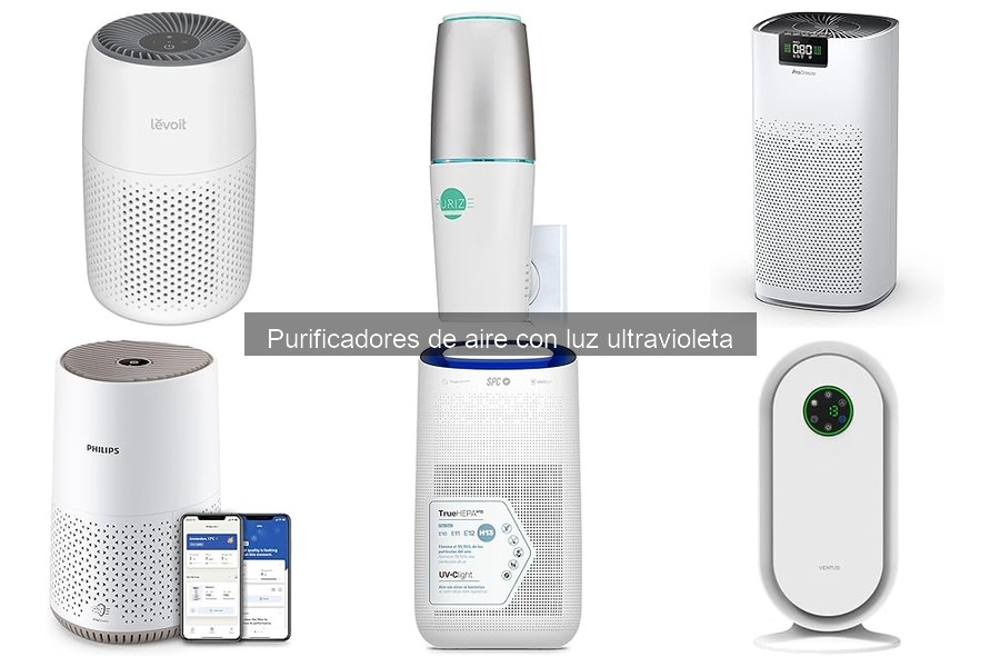 Precios de purificadores de aire con luz ultravioleta