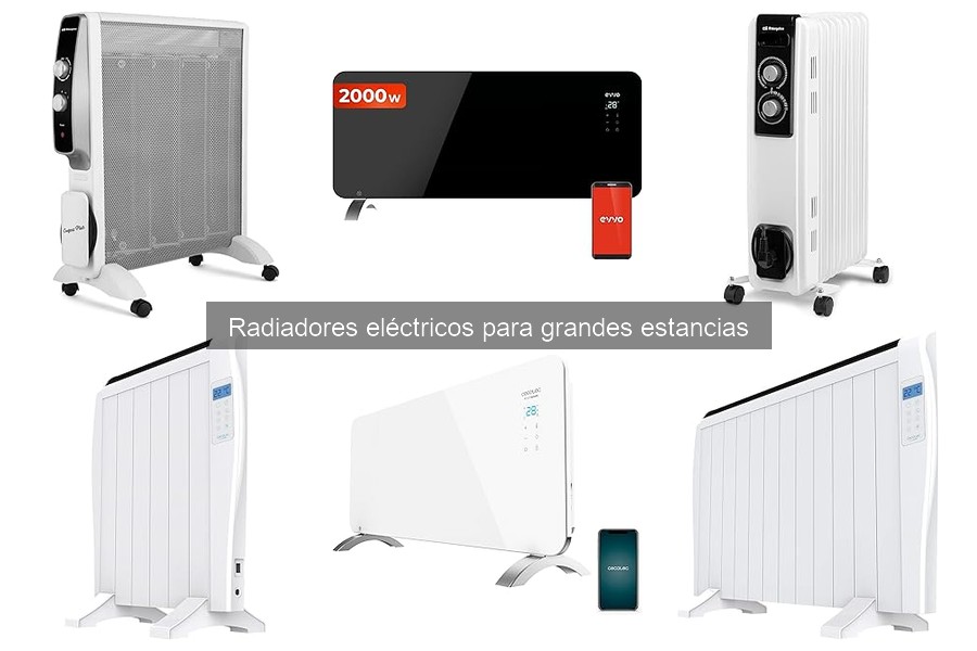 Precios de radiadores eléctricos para grandes estancias