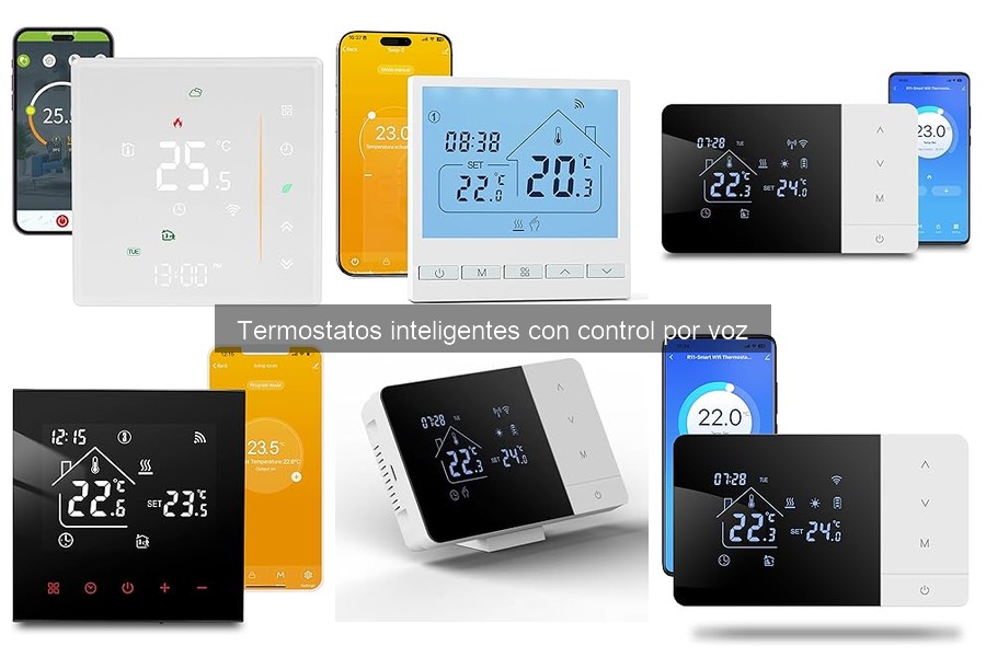 Precios de Termostatos Inteligentes con Control por Voz