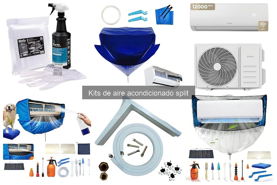 Precios promedio de kits de aire acondicionado split 2023