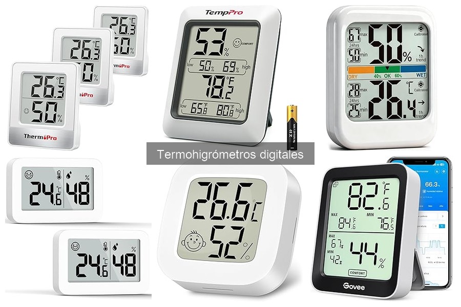 Precios y Dónde Comprar Termohigrómetros Digitales