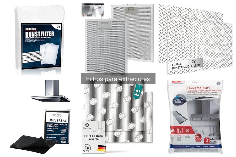 Preguntas Frecuentes sobre Filtros para Extractores de Cocina