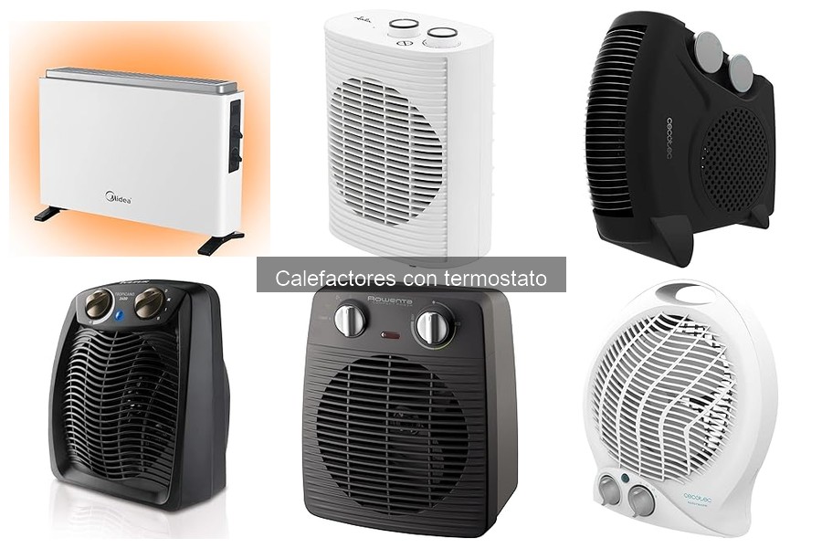 Problemas comunes calefactores con termostato y soluciones