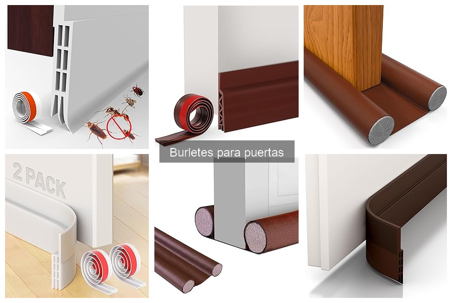 Problemas comunes con burletes para puertas y sus soluciones