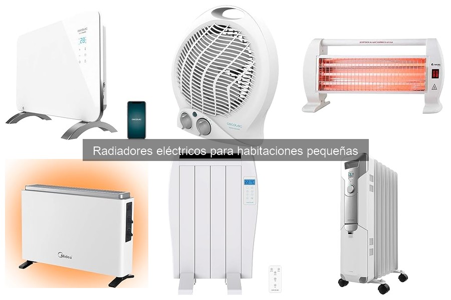 Problemas comunes con radiadores eléctricos en habitaciones pequeñas