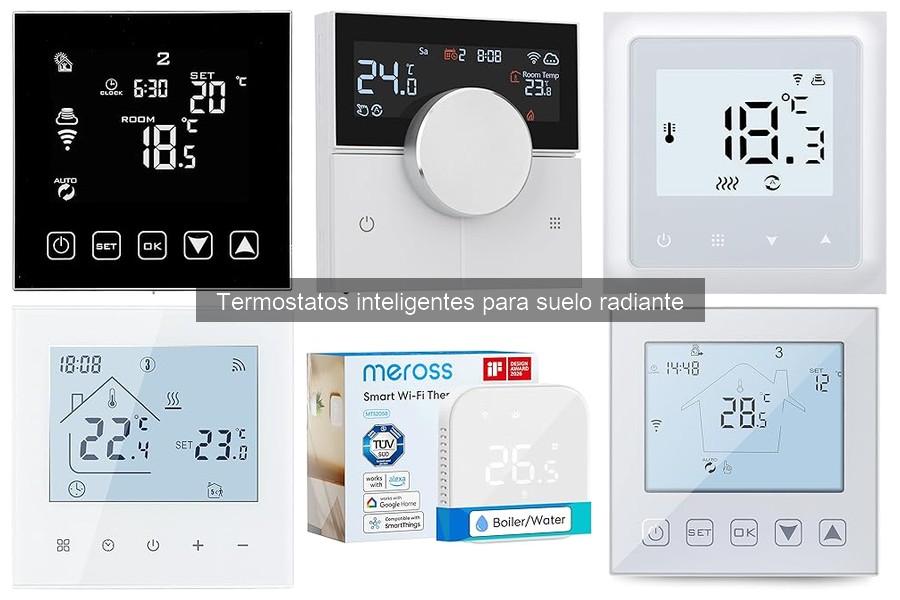 Problemas comunes con termostatos inteligentes para suelo radiante