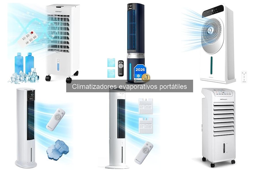 Problemas comunes en climatizadores evaporativos portátiles