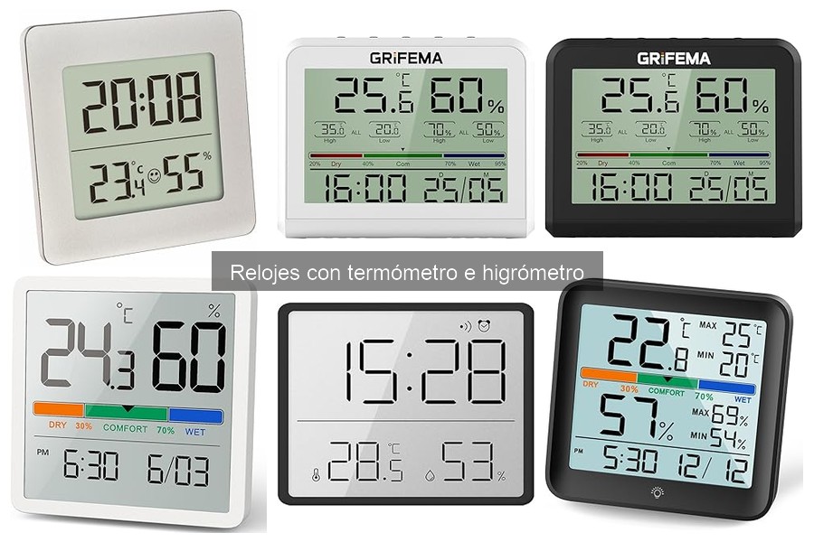 Problemas Comunes en Relojes con Termómetro e Higrómetro