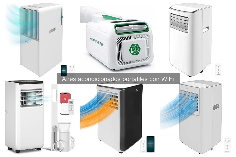 ¿Qué es un aire acondicionado portátil con WiFi?