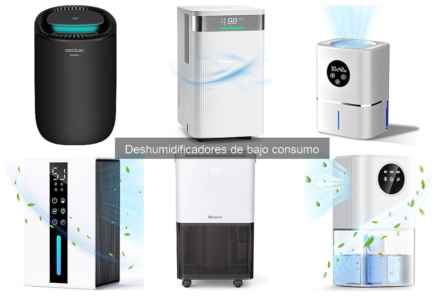 ¿Qué es un deshumidificador de bajo consumo y cómo funciona?