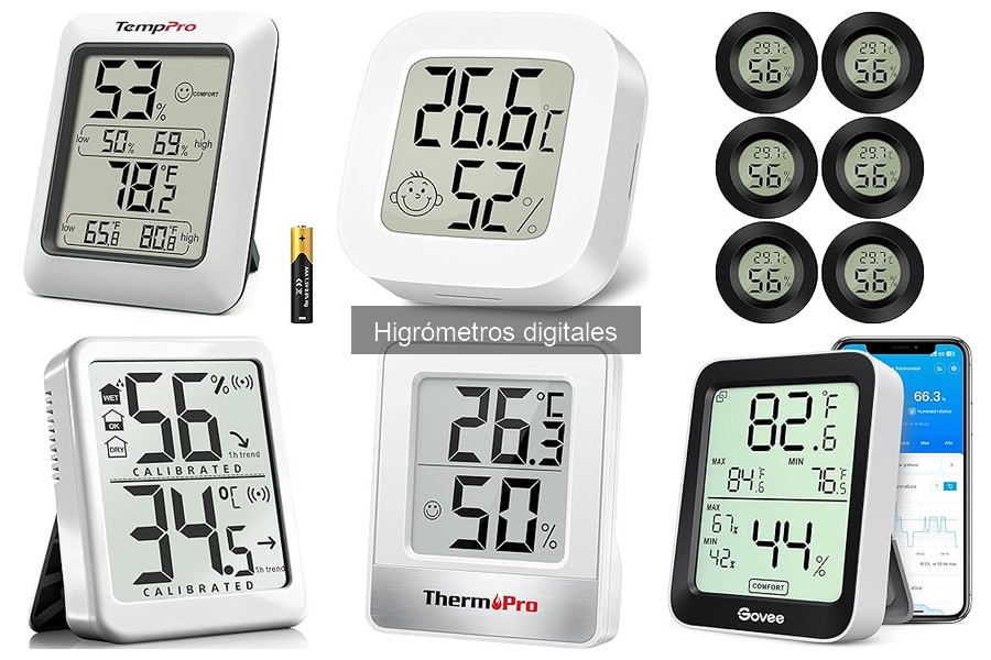 ¿Qué es un higrómetro digital? Definición y funcionamiento