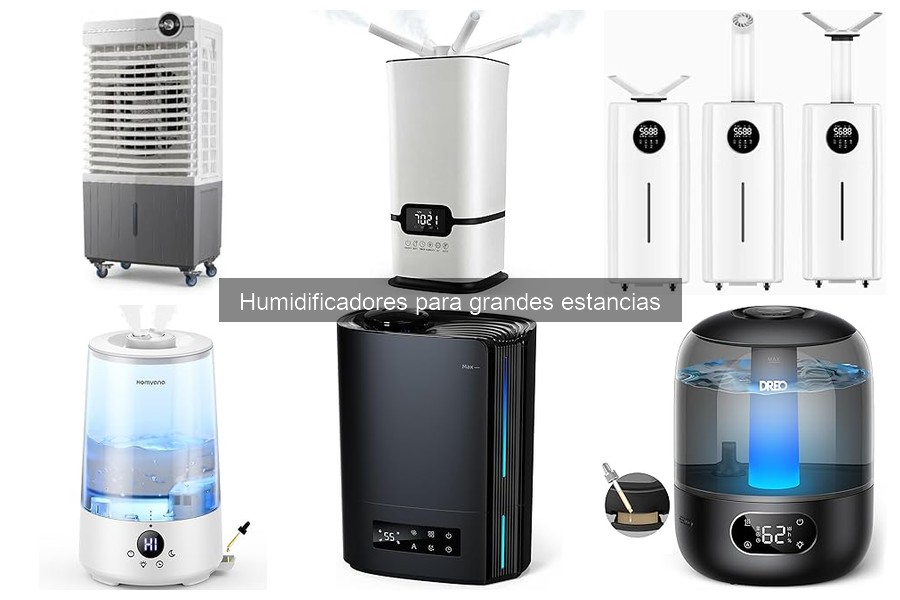 ¿Qué es un humidificador para grandes estancias?