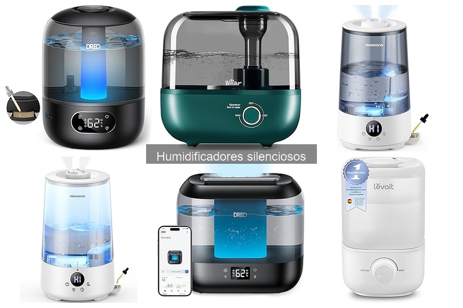 ¿Qué es un humidificador silencioso? Características y ventajas