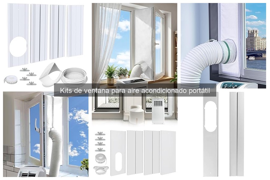 ¿Qué es un kit de ventana para aire acondicionado portátil?