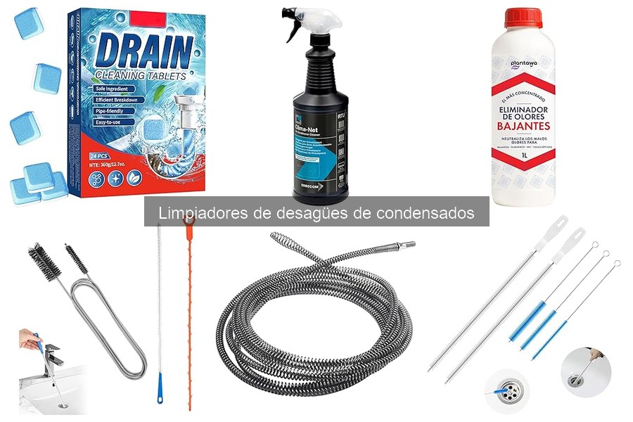 ¿Qué es un limpiador de desagües de condensados?