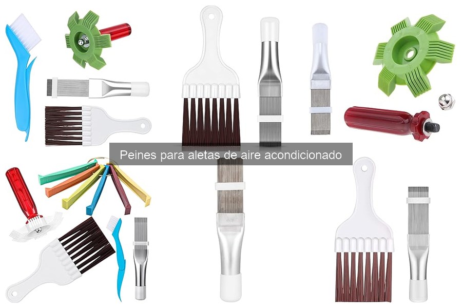 ¿Qué es un peine para aletas de aire acondicionado?