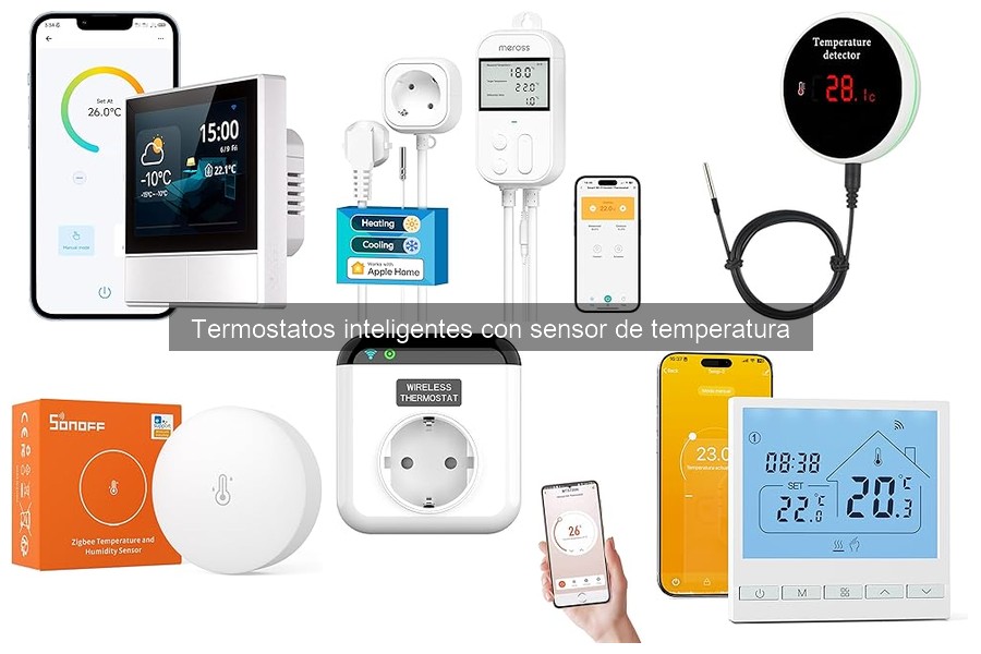 ¿Qué es un termostato inteligente con sensor de temperatura?