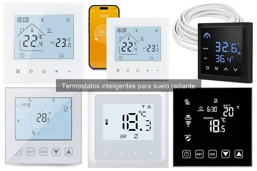 ¿Qué es un termostato inteligente para suelo radiante?
