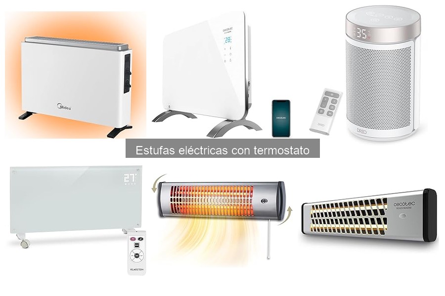 ** ¿Qué es una estufa eléctrica con termostato? Características y funciones