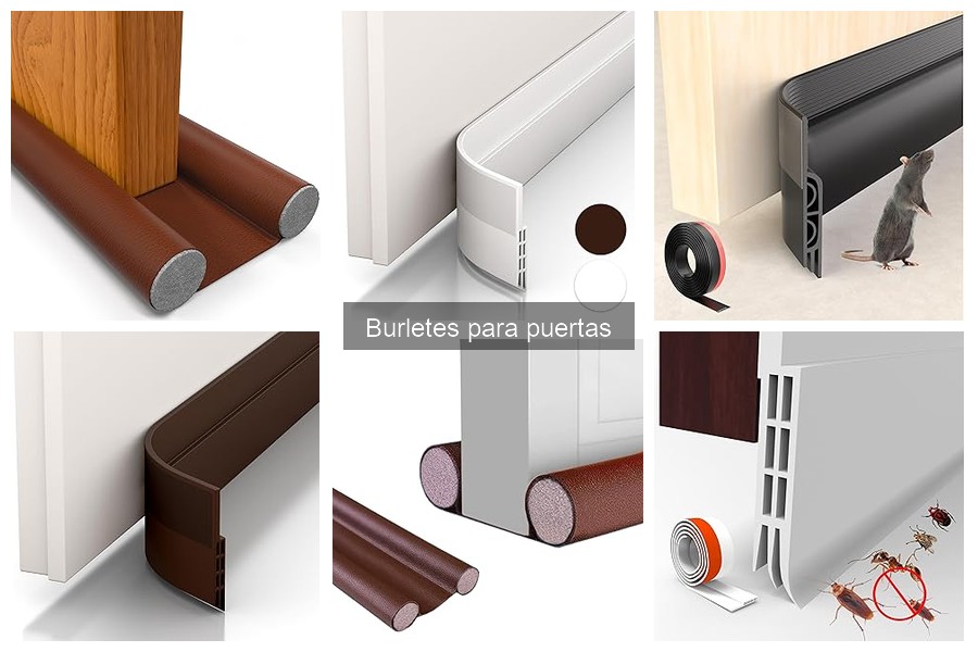 ¿Qué son los burletes para puertas? Funcionalidad y beneficios