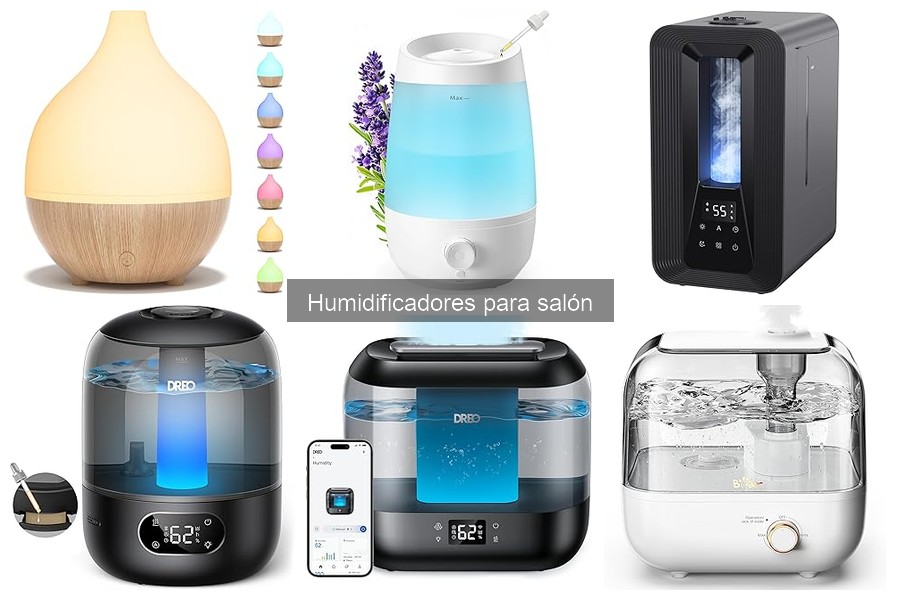 ** ¿Qué tamaño de humidificador necesito para mi salón?