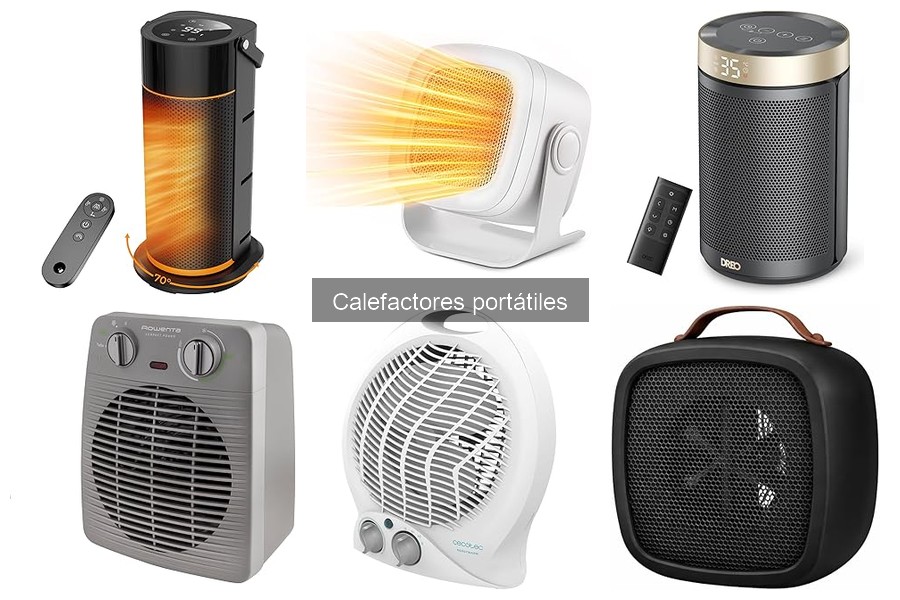 Reseñas de los Mejores Calefactores Portátiles del Mercado