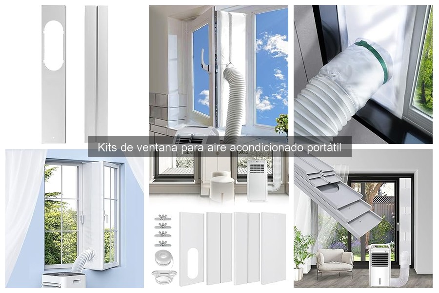 ¿Se puede usar aire acondicionado portátil sin kit de ventana?