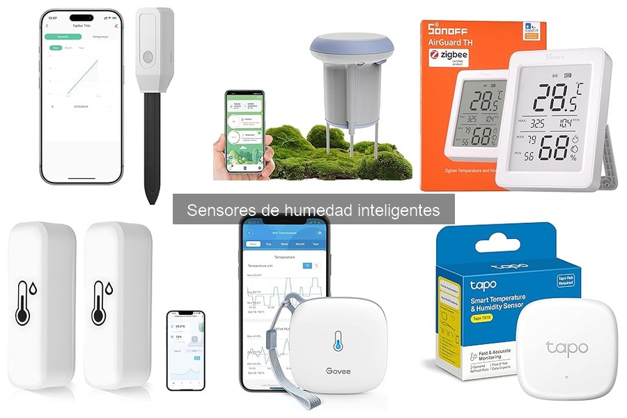 Sensores de Humedad Inteligentes y su Integración en Smart Homes