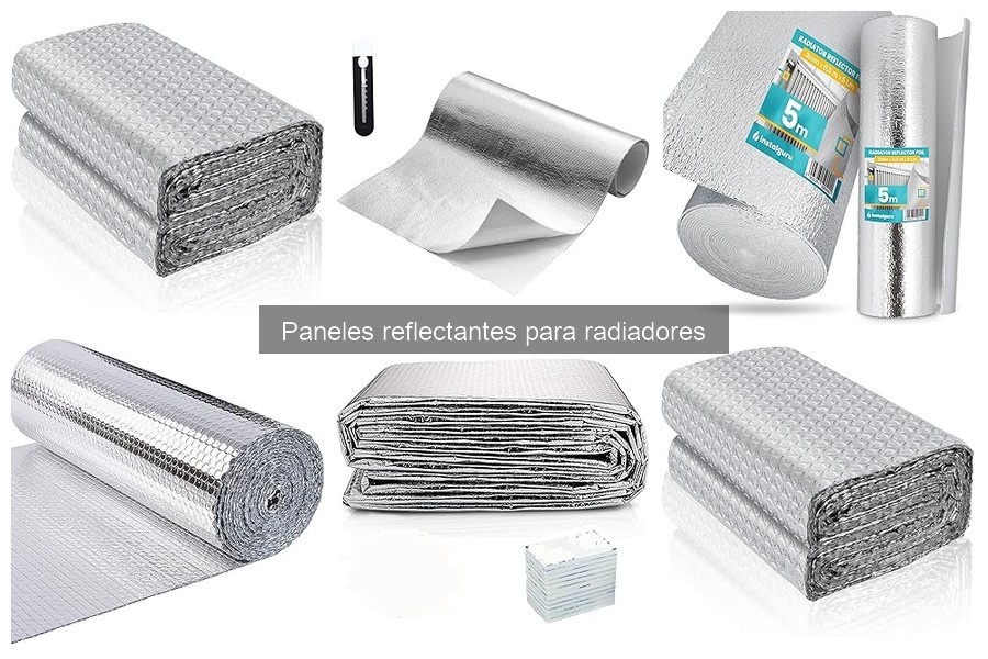 ¿Son efectivos los paneles reflectantes para radiadores?