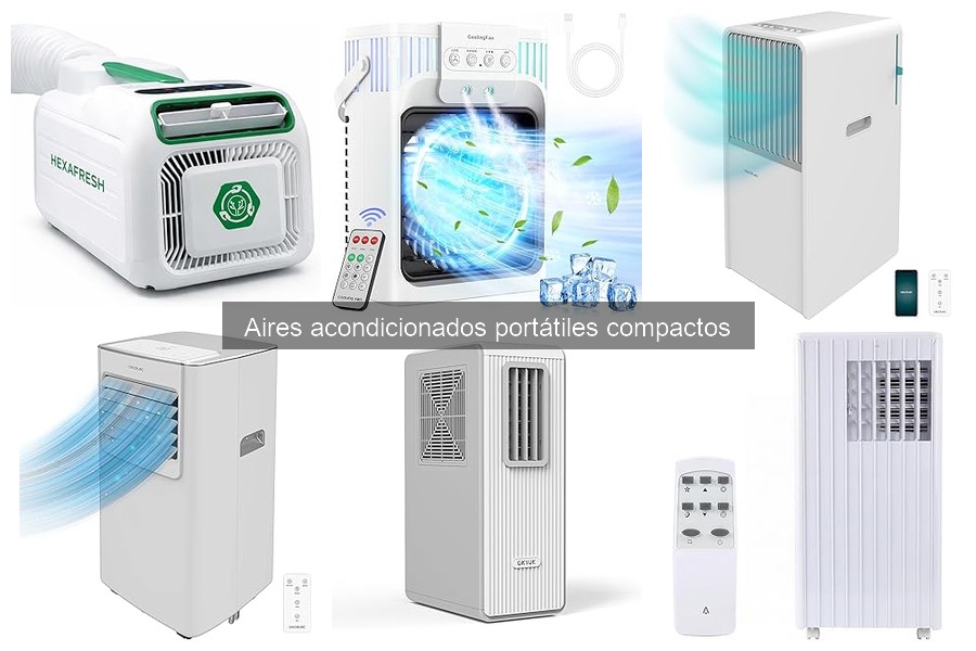 ¿Son ruidosos los aires acondicionados portátiles compactos?