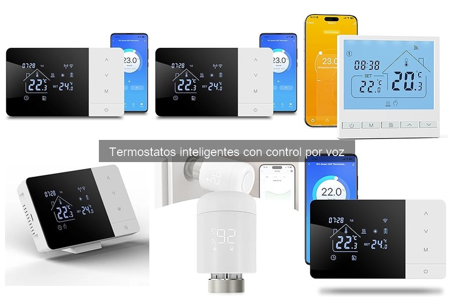 Termostatos inteligentes con control por voz: ¿Qué son y cómo funcionan?