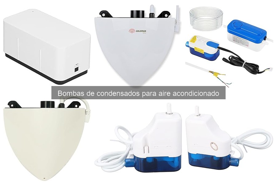 Tipos de bombas de condensados para aire acondicionado