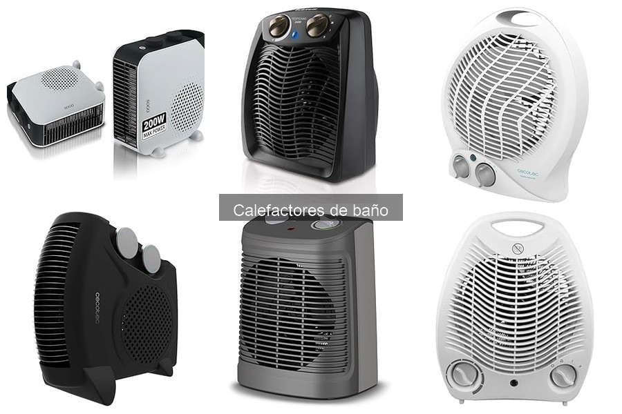 Tipos de calefactores de baño: Guía de opciones y características