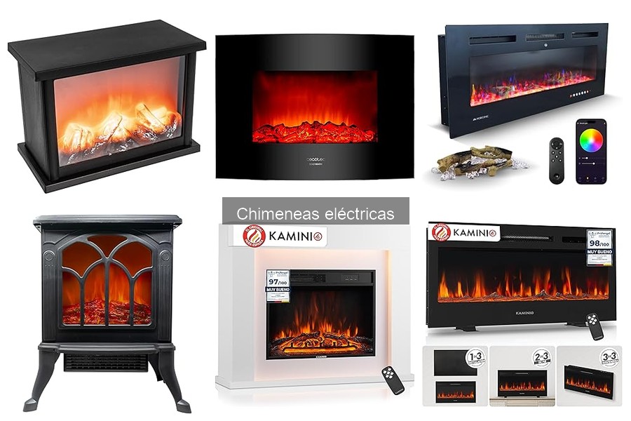 Tipos de chimeneas eléctricas: características y modelos