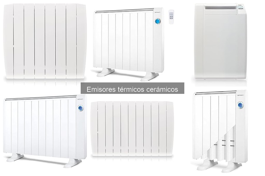 Tipos de emisores térmicos cerámicos para tu hogar