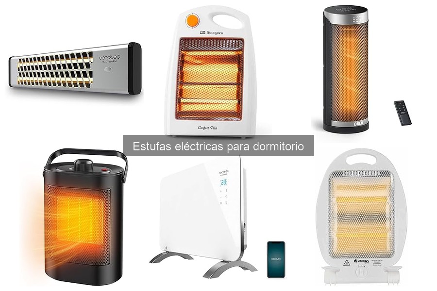 Tipos de estufas eléctricas para dormitorio: ¿Cuál elegir?