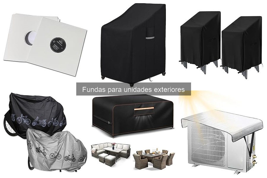 Tipos de fundas para unidades exteriores: guía completa