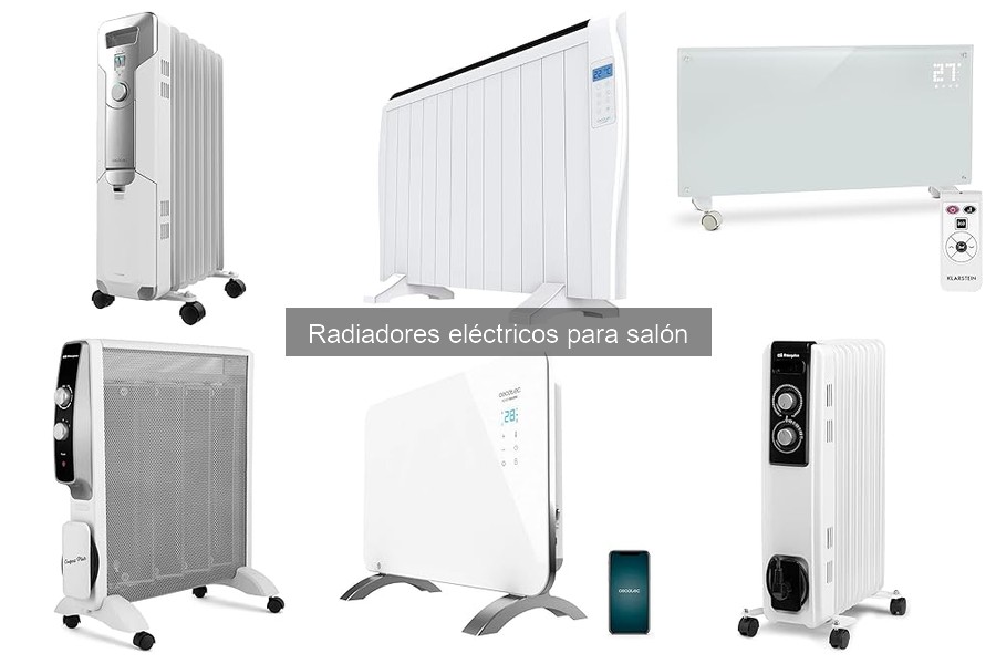 Tipos de radiadores eléctricos para salón: guía completa