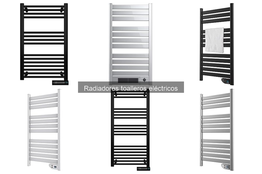 Tipos de radiadores toalleros eléctricos: opciones y características