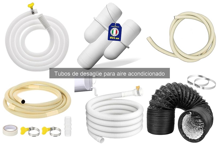 Tipos de tubos de desagüe para aire acondicionado