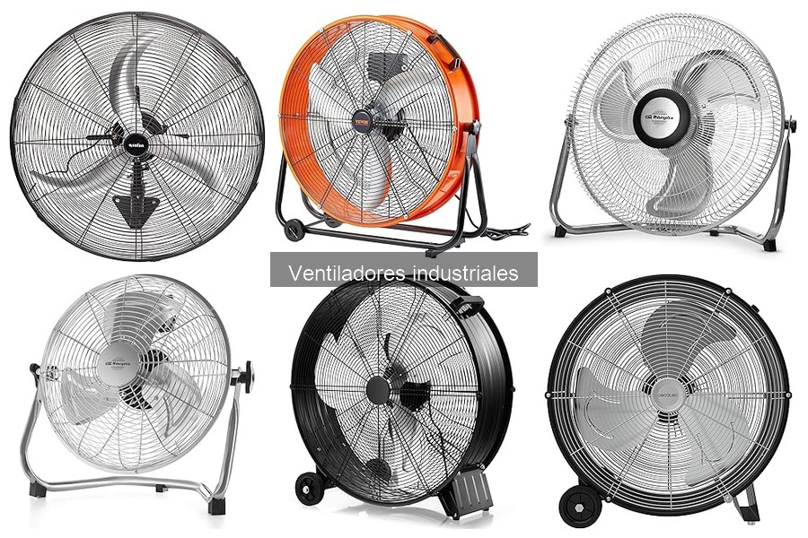 Tipos de ventiladores industriales y sus usos en el hogar