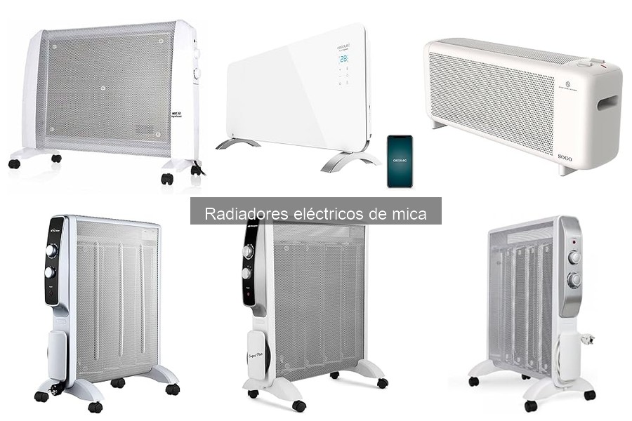 Uso eficiente de radiadores eléctricos de mica para ahorrar