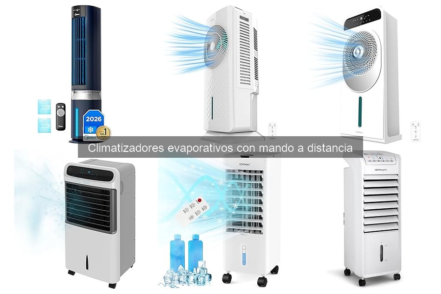 Ventajas de un climatizador evaporativo con mando a distancia