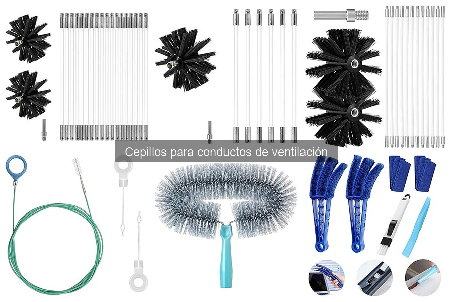 Ventajas de usar cepillos para limpiar conductos de ventilación