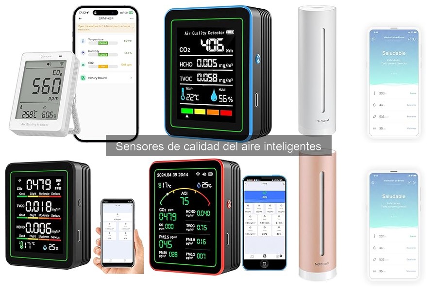 Ventajas de usar sensores de calidad del aire en el hogar