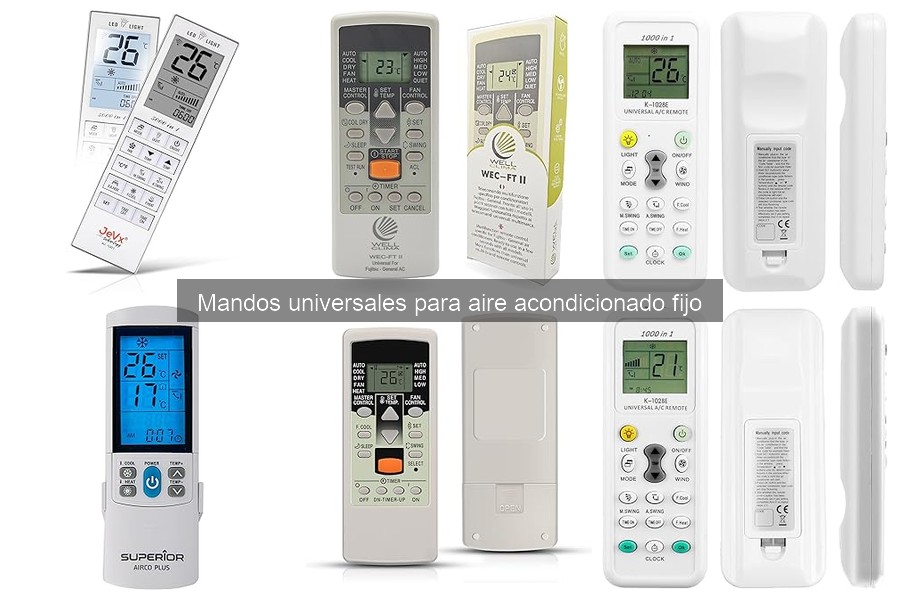 Ventajas del Mando Universal para Aire Acondicionado