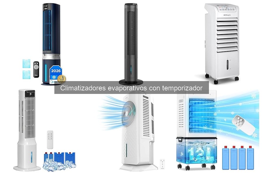 Ventajas y desventajas de climatizadores evaporativos con temporizador