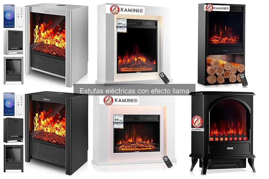 Ventajas y desventajas de las estufas eléctricas con efecto llama